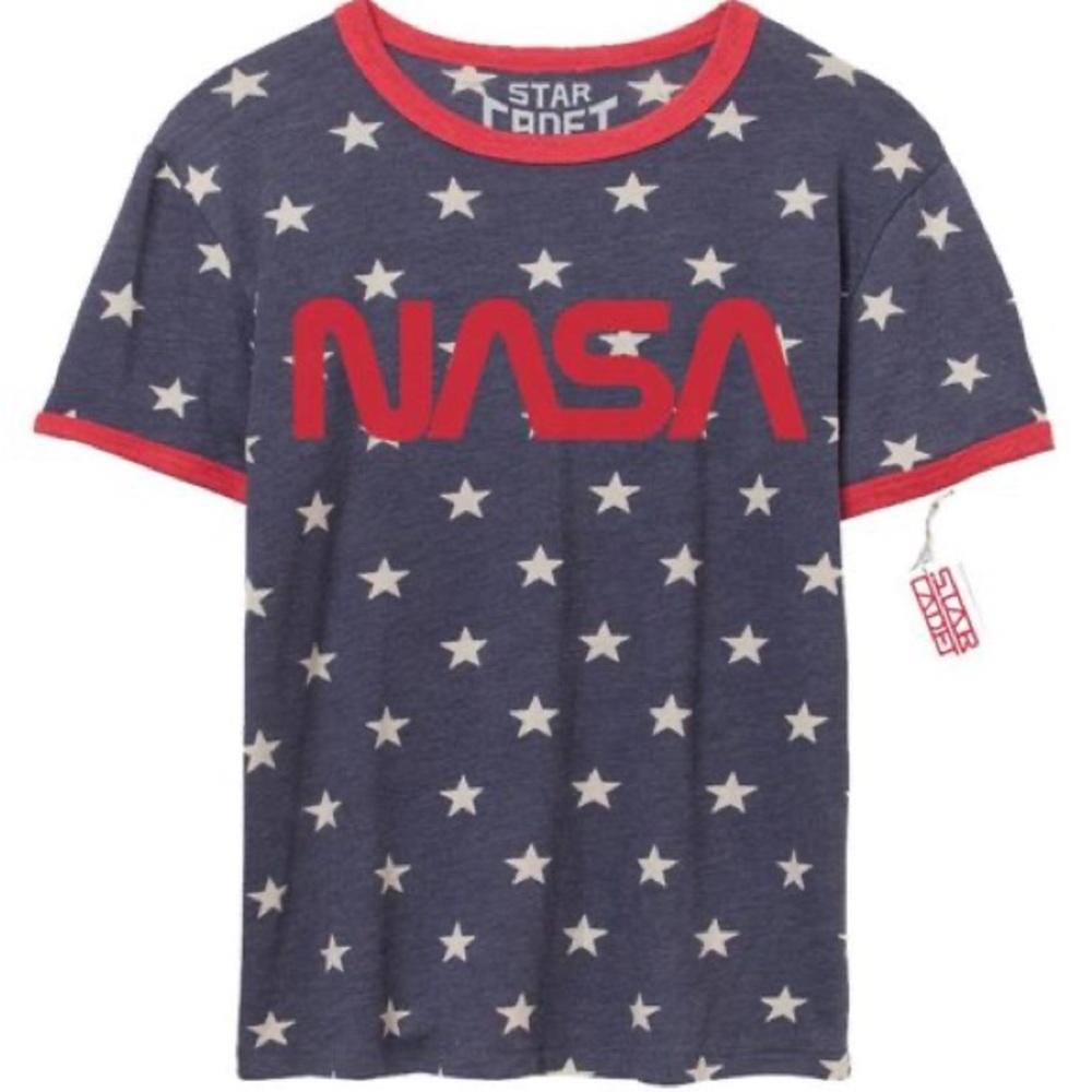 NASA Star Ringer Tee